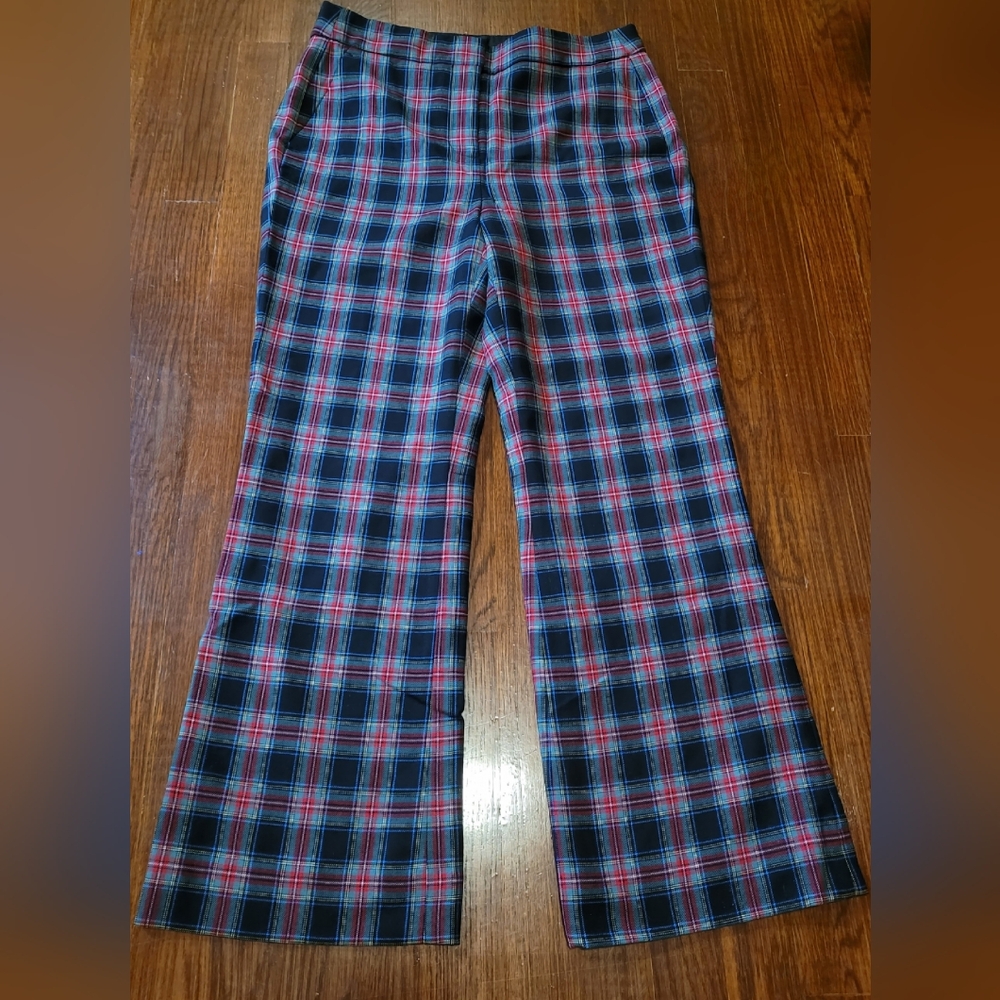 ❤️ J. Crew Hayden Pant Stewart Tartan Wool 6 Tall - Picture 3 of 4